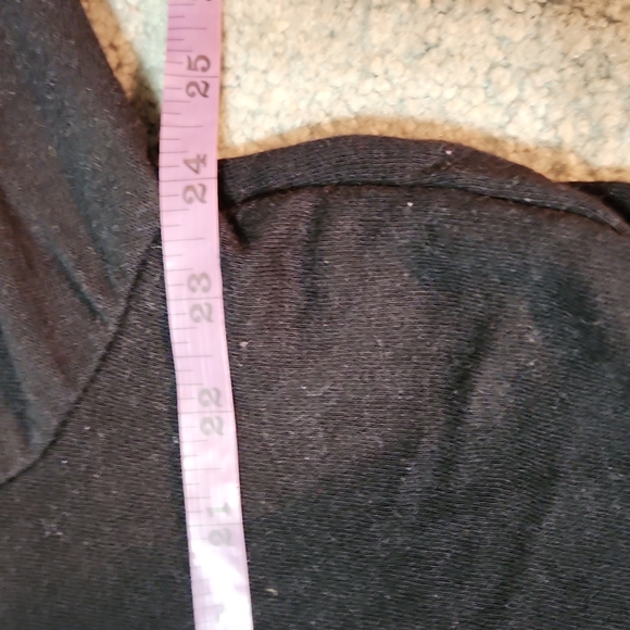 Black grommet sleeved sweatshirt jrs xxl Arizona jeans - Picture 3 of 6